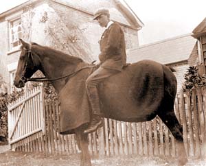 Young Pearkes on Horse
