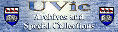 UVic Special Collections and Archives