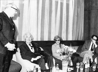 Robert Graves, Laszlo Kery and Beryl Graves, Budapest, October 1974