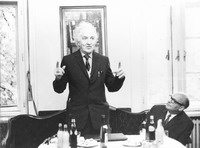 Robert Graves and Laszlo Kery  Budapest May 28, 1971