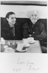 Robert Graves with Elaine Kerrigan  Hotel Formentor, Palma 1974