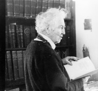 Robert Graves in his Library, Deya