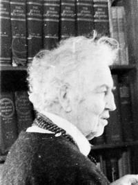 Robert Graves in his Library, Deya