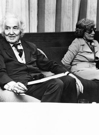 Robert Graves with Beryl Graves Budapest October 1974
