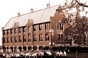 Victoria Composite High School — 1949, 1953, c. 1963